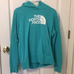 North Face Teal Sweatshirt